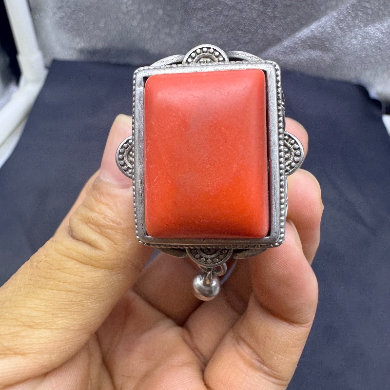 Vintage Collectible Bells - Bague réglable antique en argent sterling