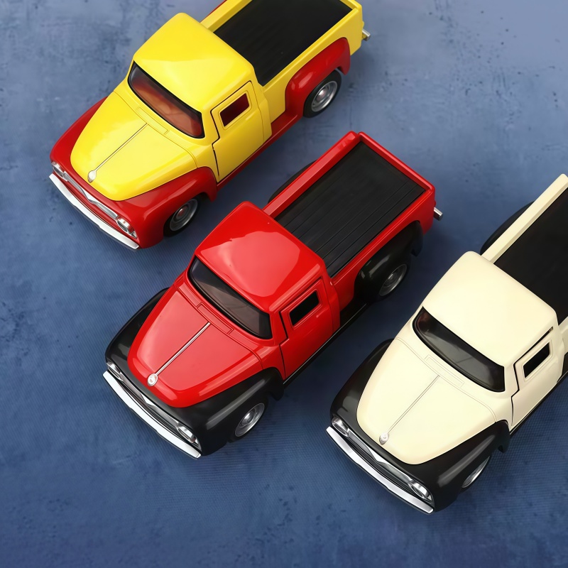 Vintage Collectible Trucks - Modèle de camionnette rétro en alliage