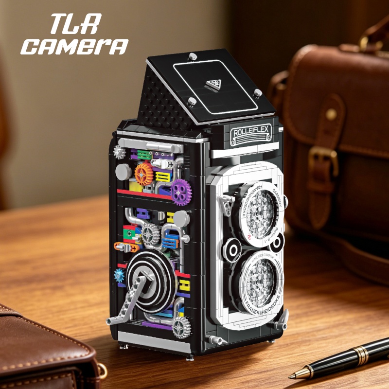 Collectible Vintage Cameras - Ensemble de blocs de construction de