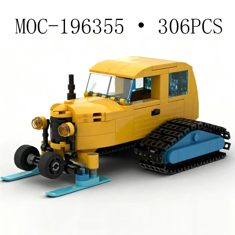 Vintage Collectible Trucks - Snow Crawler Vintage MOC-196355 (306 pièces),