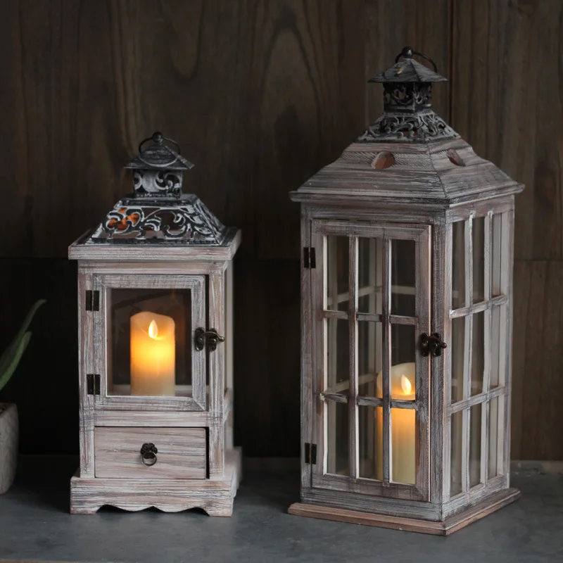 Collectible Vintage Lamps - Lampe à vent en verre et