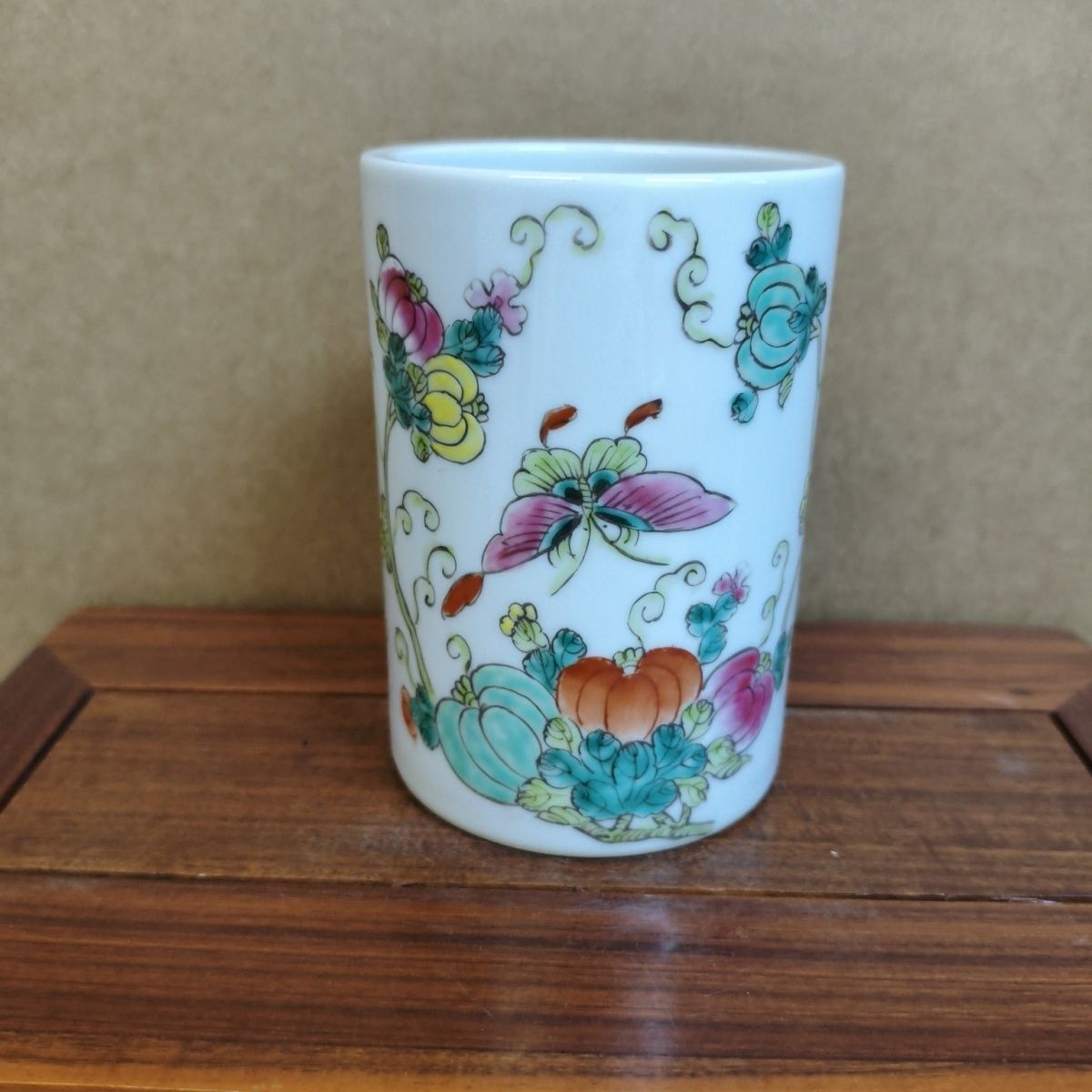 Vintage Collectible Bottles - Boîte décorative vintage artisanale en pastel,