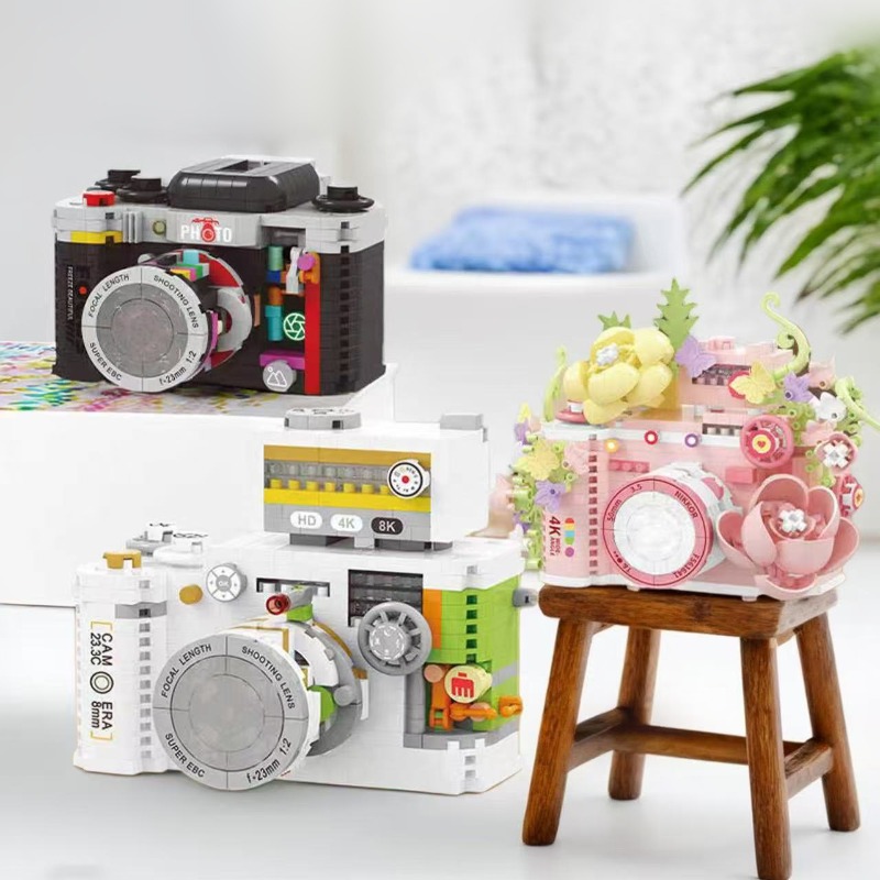 Collectible Vintage Cameras - Blocs de construction d'appareil photo vintage,