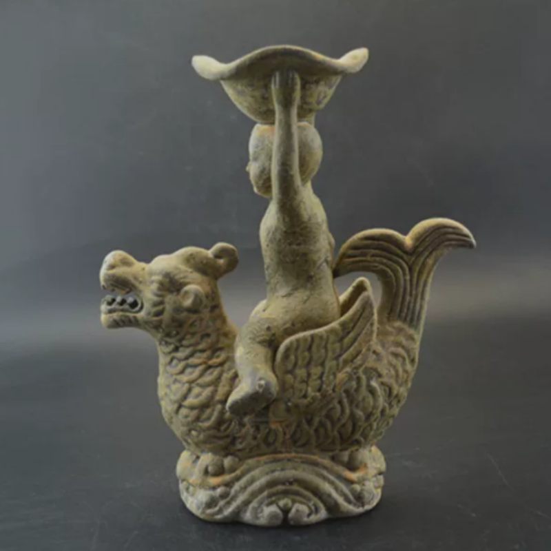 Collectible Vintage Lamps - Base de lampe à huile vintage