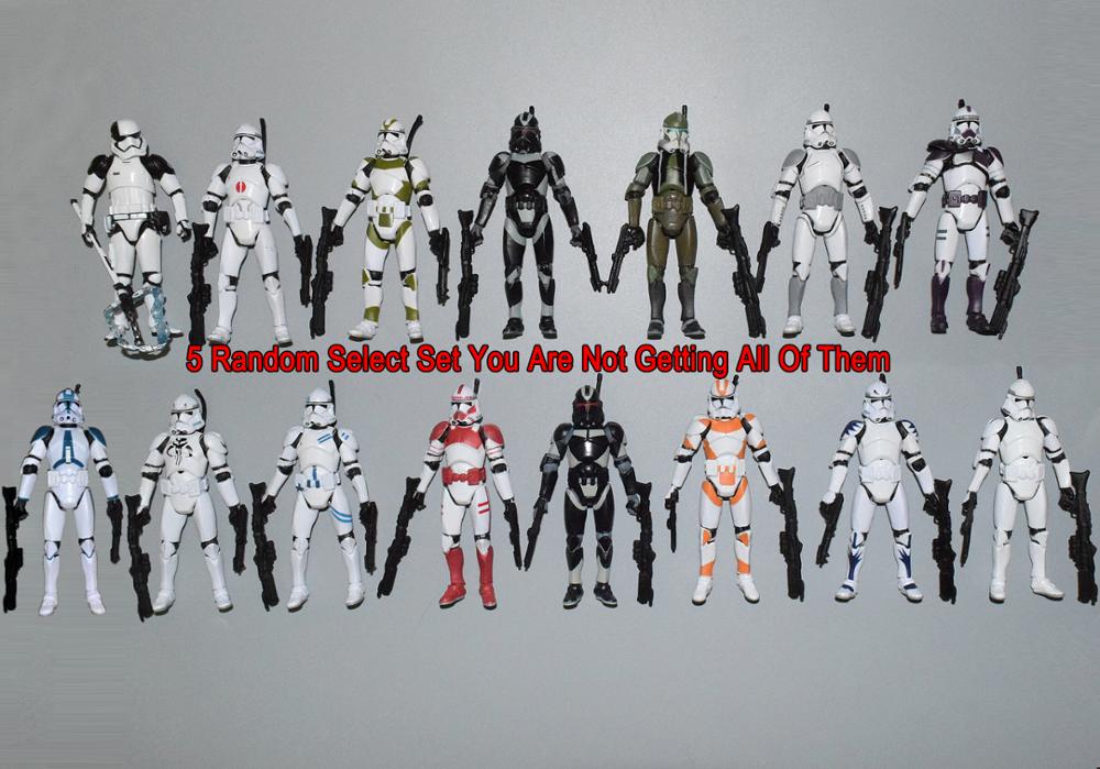 Vintage Collection Star Wars - Lot de 5 figurines aléatoires Star