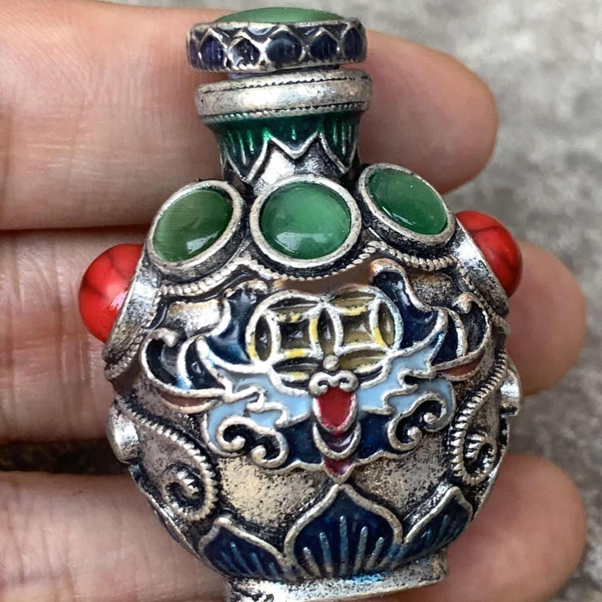Flacon à snuff vintage en bron - Vintage Collectible Bottles avis et prix