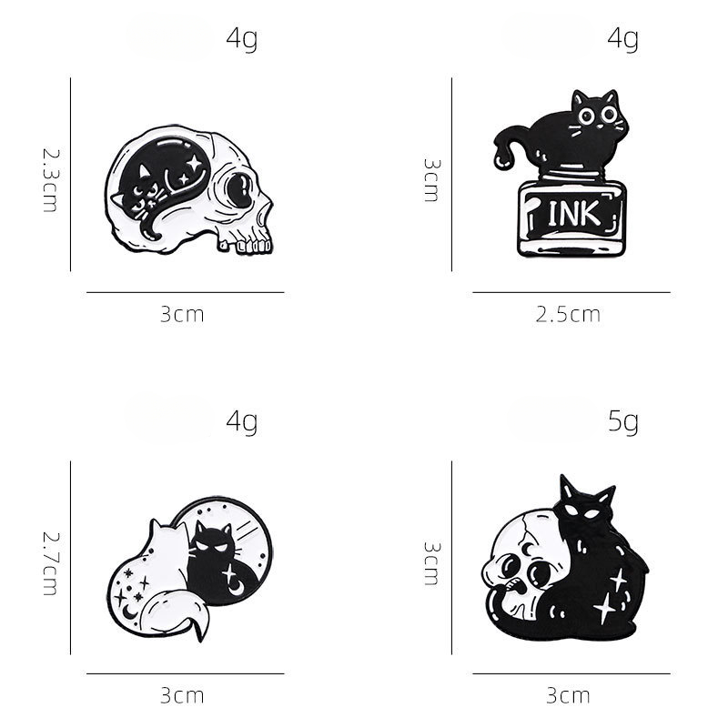 Collection de chat noir mignon - Vintage Cartoon Collectible avis et prix