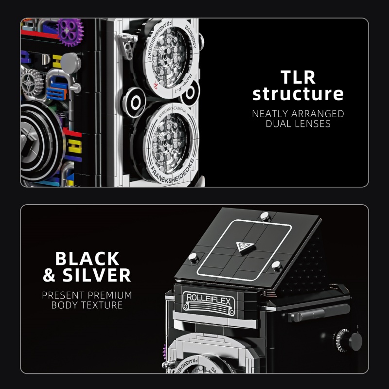 Ensemble de blocs de construct - Collectible Vintage Cameras avis et prix