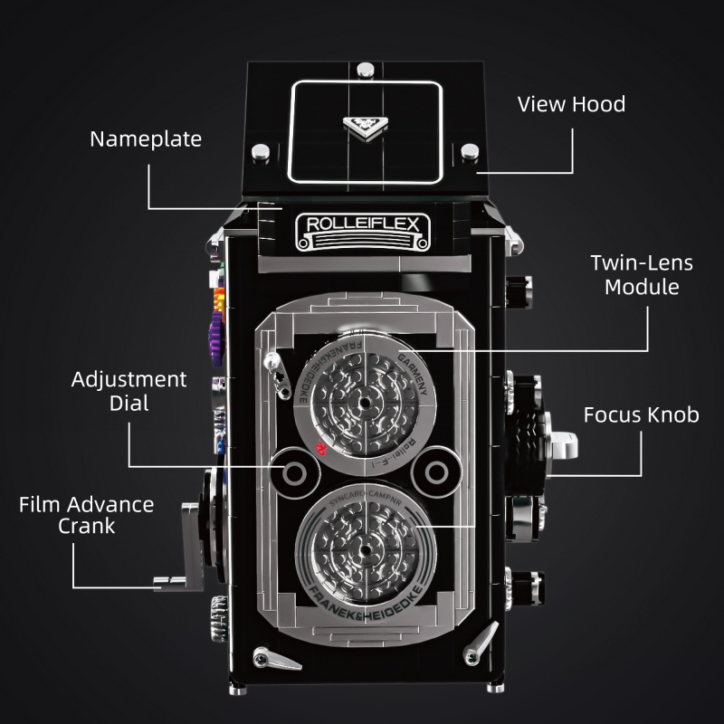 Ensemble de blocs de construct - Collectible Vintage Cameras avis et prix