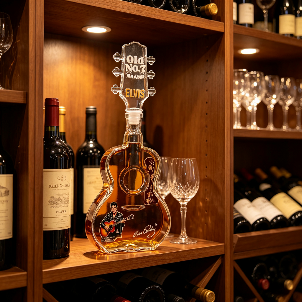 Carafe à whisky en verre en fo - Vintage Collectible Bottles avis et prix