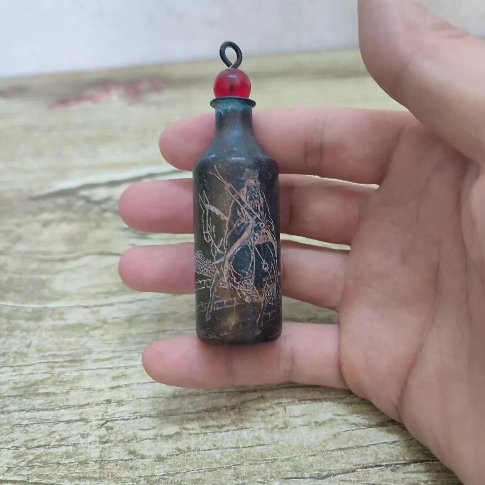 Bouteille à priser sculptée en - Vintage Collectible Bottles avis et prix