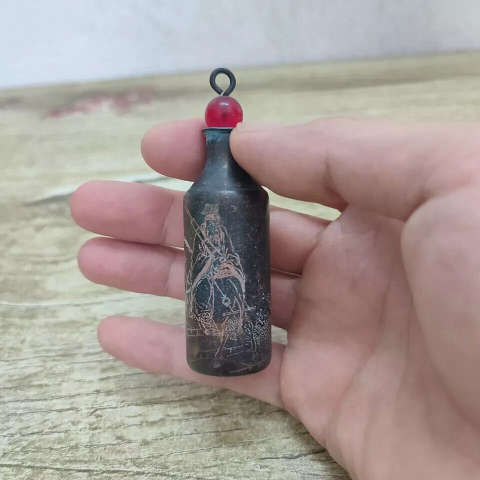 Bouteille à priser sculptée en - Vintage Collectible Bottles avis et prix