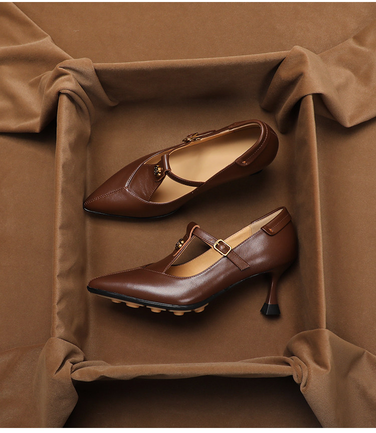 Chaussures Mary Jane à bout po - Vintage Collectible Shoes avis et prix
