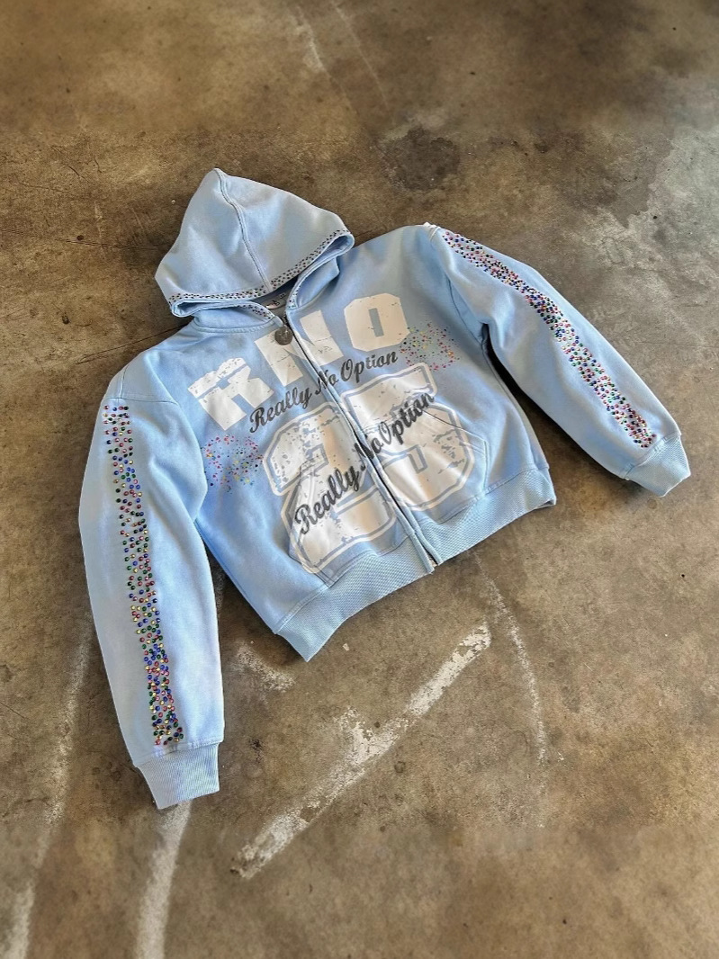 Automne vintage nouveau style  - Vintage Zip Hoodie avis et prix