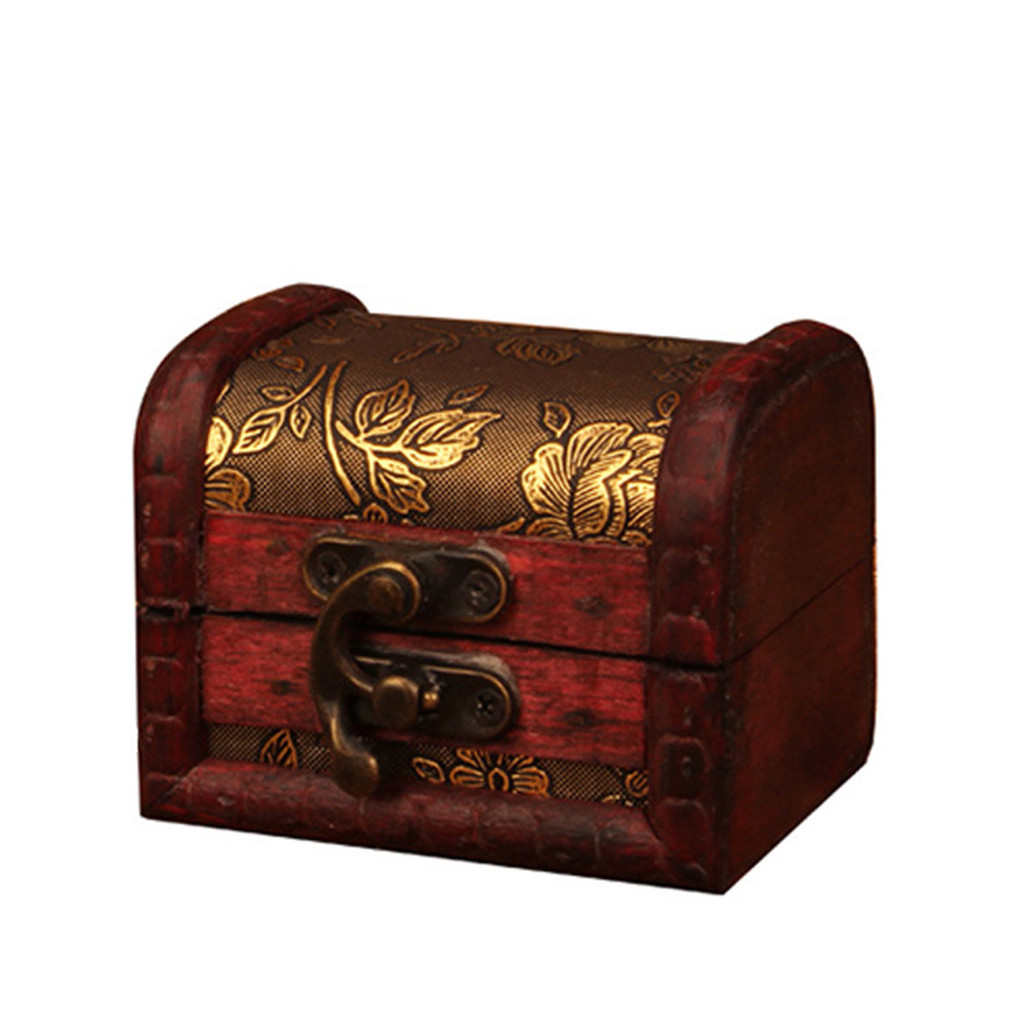 Boîte à bijoux vintage en bois - Vintage Collectibles avis et prix