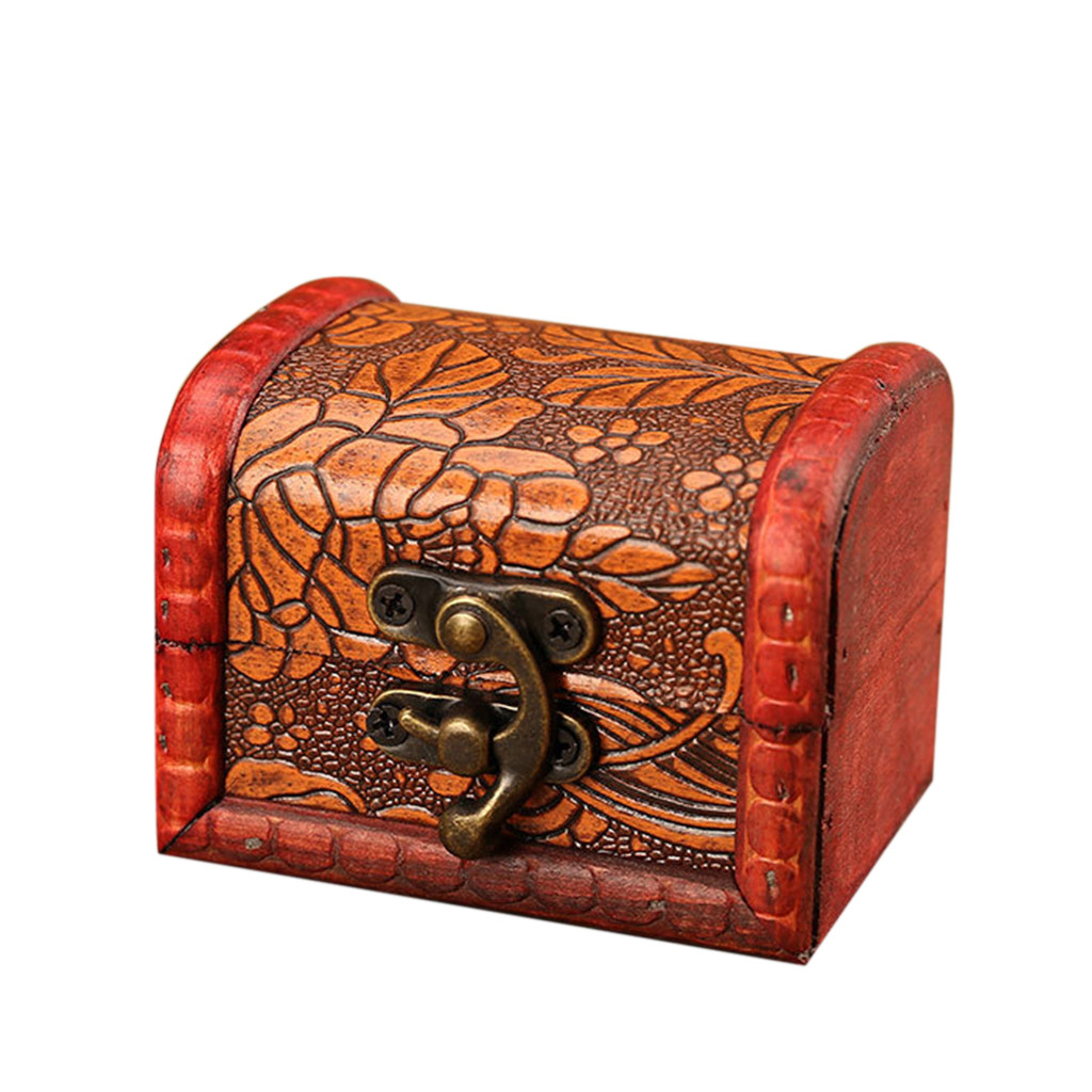 Boîte à bijoux vintage en bois - Vintage Collectibles avis et prix