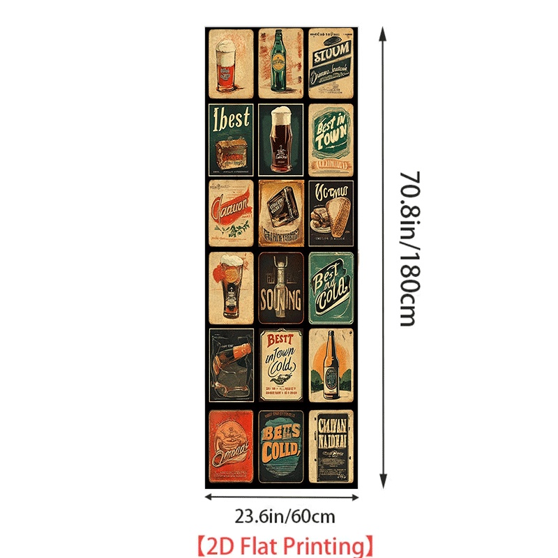 Autocollant pour réfrigérateur - Vintage Cartoon Collectible avis et prix