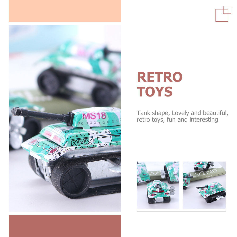 Lot de 5 mini-tanks rétro en f - Vintage Cartoon Collectible avis et prix