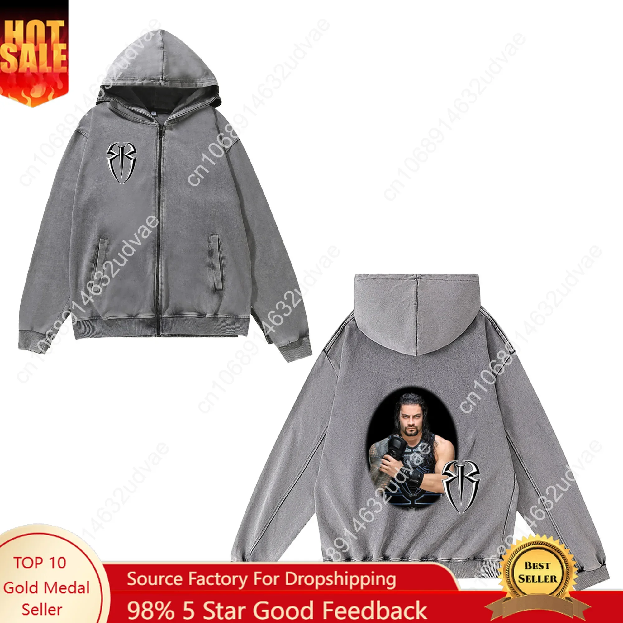 Sweat-shirt à fermeture éclair - Vintage Zip Hoodie avis et prix