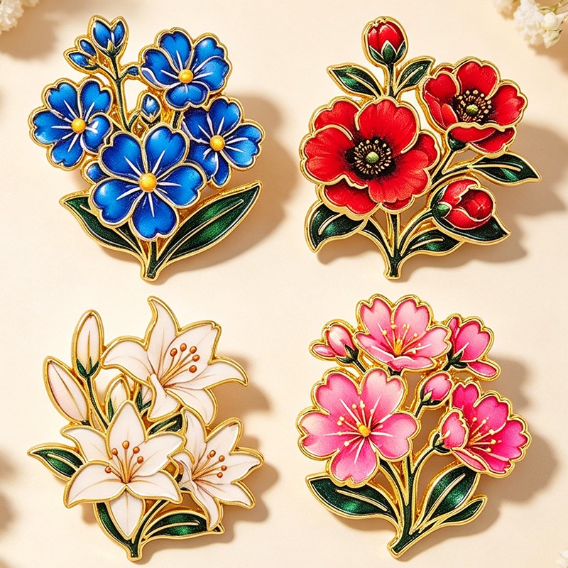 Broche Émail Vintage Mignonne  - Vintage Item avis et prix