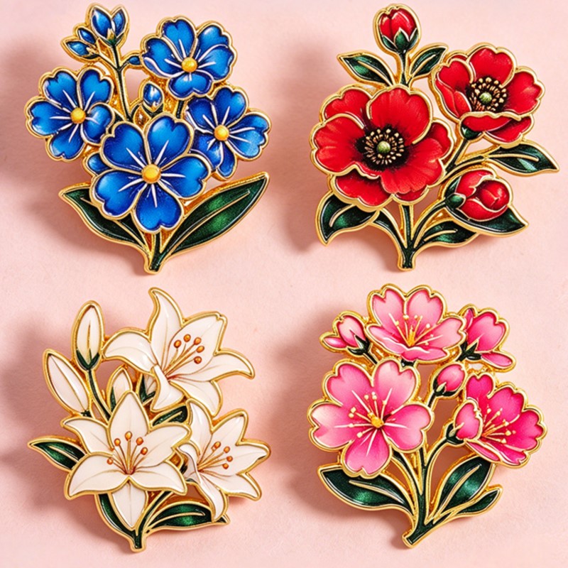 Broche Émail Vintage Mignonne  - Vintage Item avis et prix