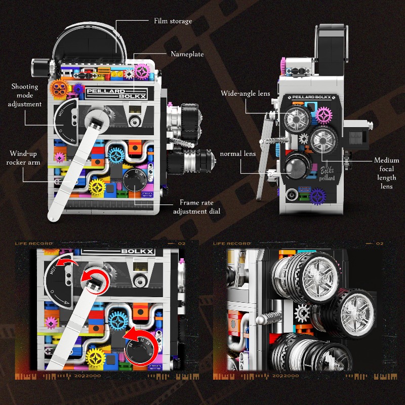 805 ou 865 pièces de blocs de  - Collectible Vintage Cameras avis et prix